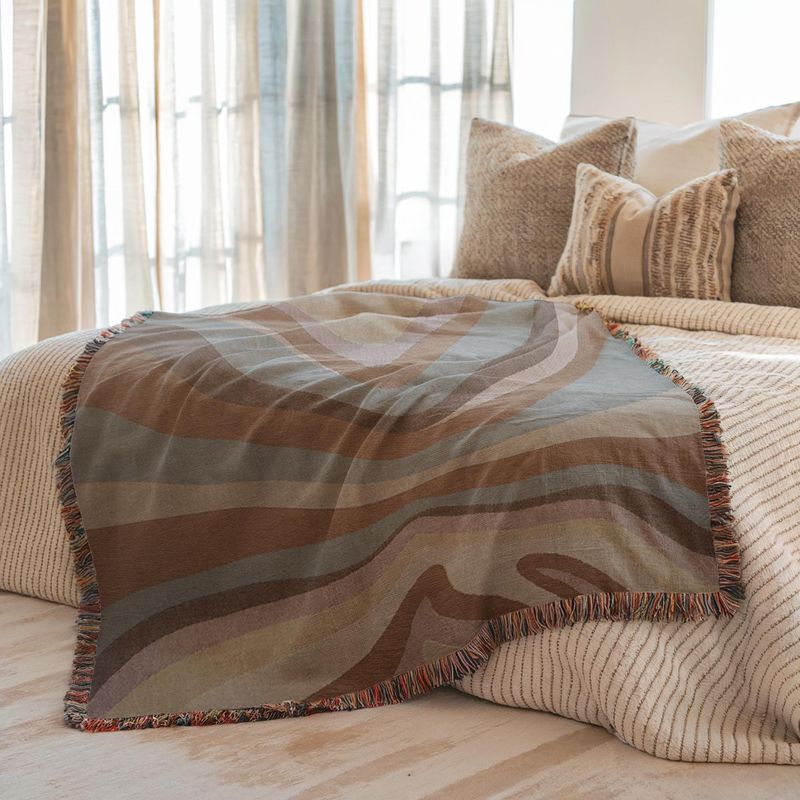 MINI BEIGE LAND wall tapestry